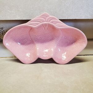 Belmar California Pottery Pink Strawberry Serving Dish #310 Calif USA